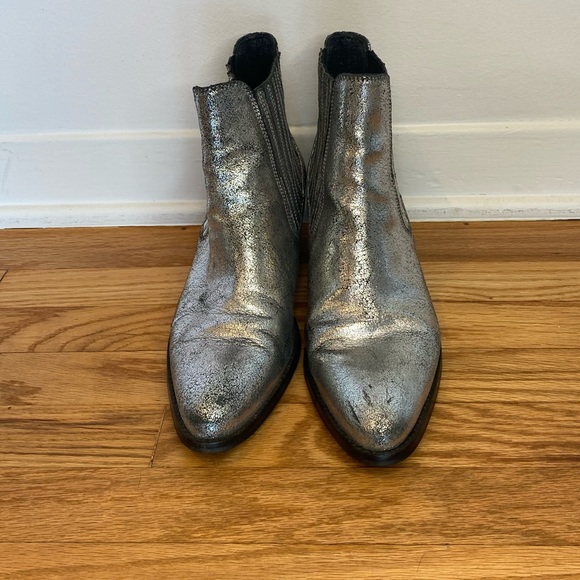 Duo Boots Metallic Chelsea Boots - Gianni style - Picture 7 of 8